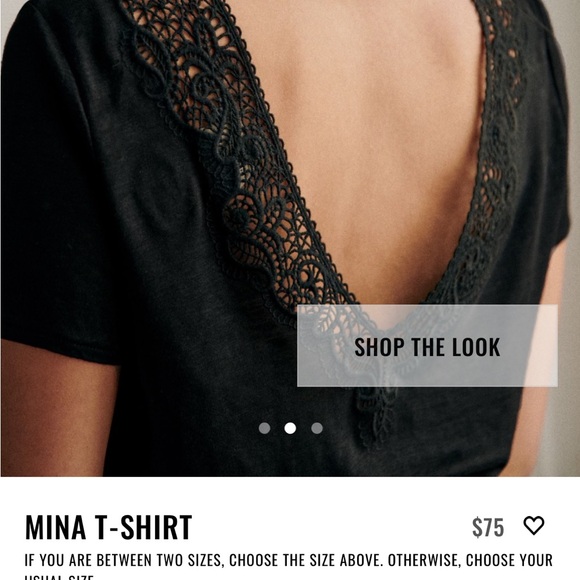 Mina T-Shirt Sezane - Picture 2 of 5